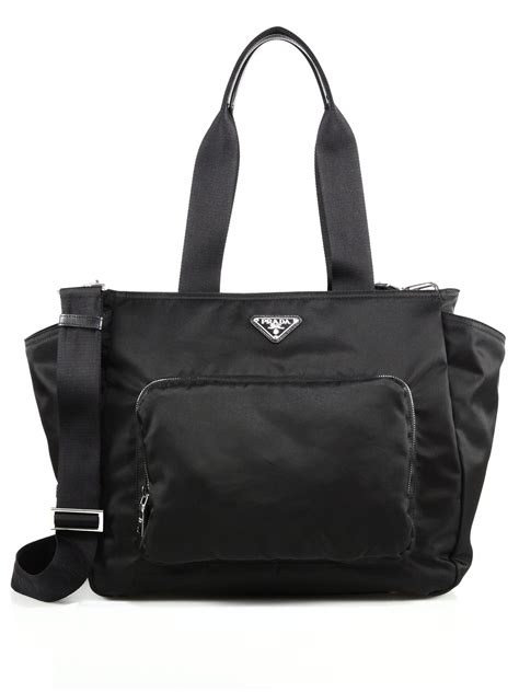 prada black nylon diaper bag|affordable designer diaper bags.